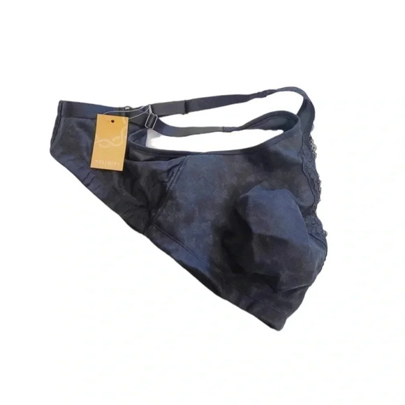 Delimira Wireless Comfort Plus  Size Non Padded Full Cup Cotton Bra 48E - Picture 2 of 9